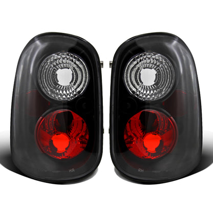 Ronnin - Compatible con Ford F150 Flareside 1997-2003 y Heritage Flareside 2004 | Par de luces traseras de repuesto estilo europeo | Color negro