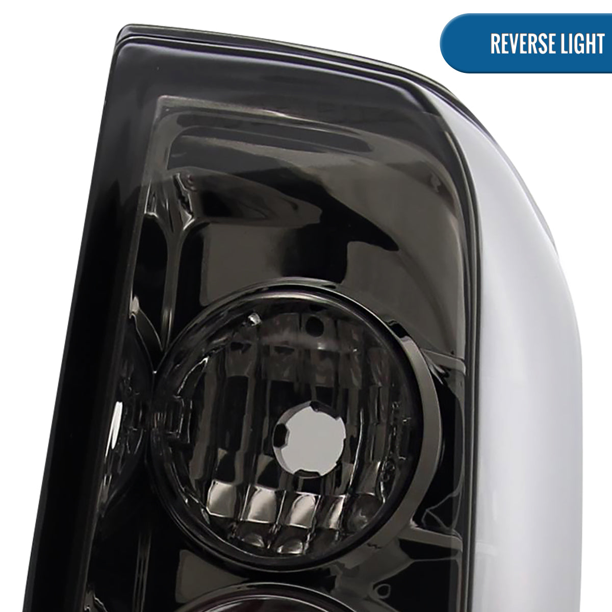 Ronnin - Compatible con Suzuki Equator 2005-2014 Nissan Frontier Luces Traseras de Estilo Europeo Mejoradas Par | Ahumado