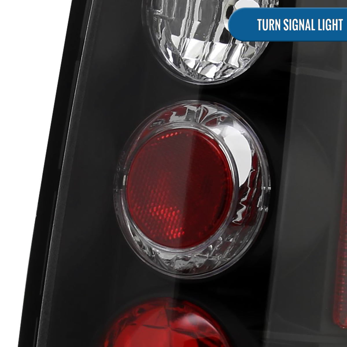 Ronnin - Compatible con Suzuki Equator 2005-2014 Nissan Frontier Luces Traseras de Estilo Europeo Mejoradas Par | Negras