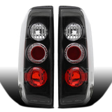 2005-2014 Suzuki Equator Nissan Frontier Euro Style Upgrade Tail Lights Assembly Pair | Black