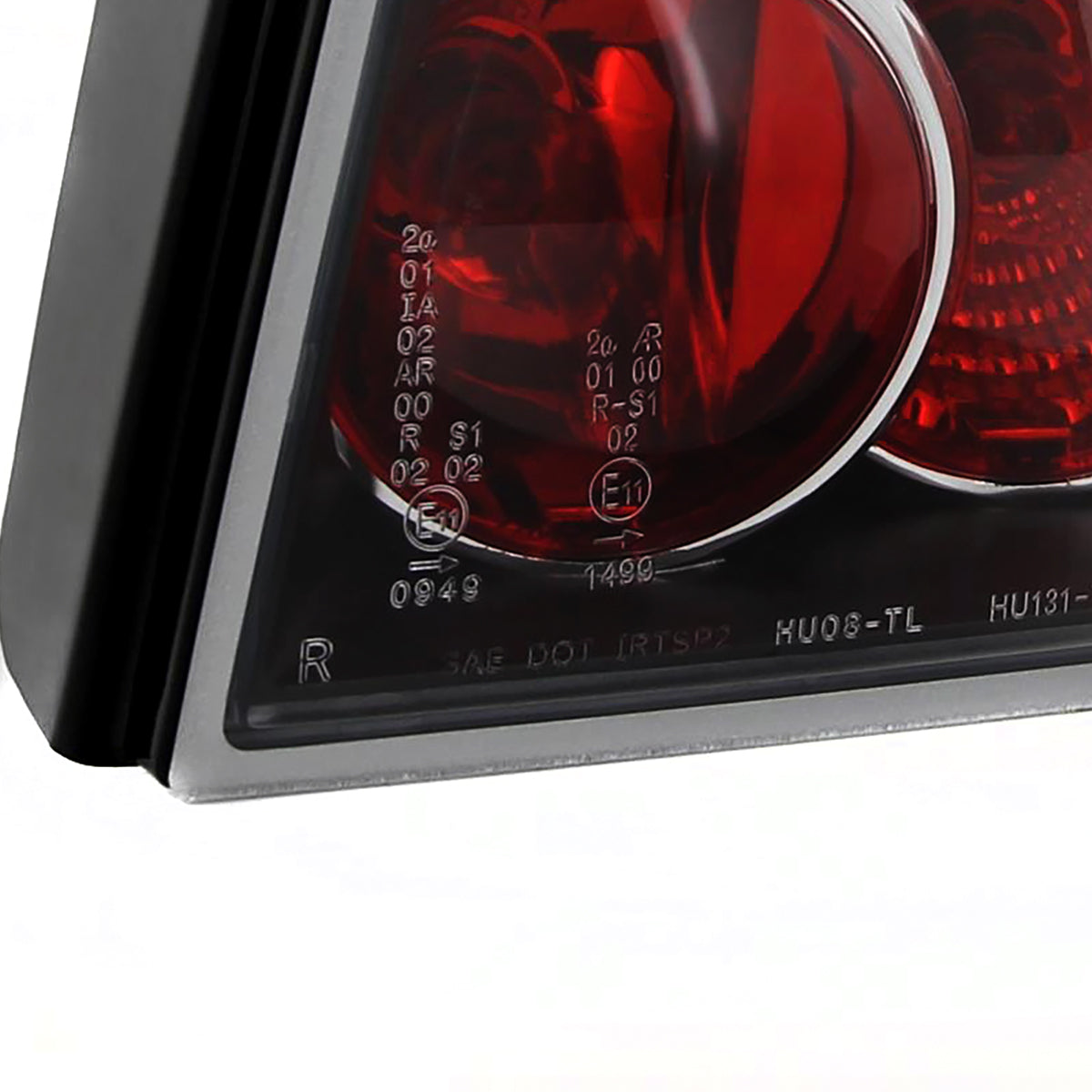 Ronnin - Fits 1993-1998 Volkswagen Golf MK3 Euro Style Replacement Tail Lights Assembly Pair | Black