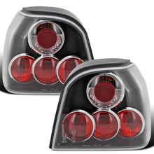 Ronnin - Fits 1993-1998 Volkswagen Golf MK3 Euro Style Replacement Tail Lights Assembly Pair | Black