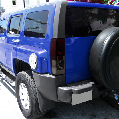 Ronnin - Compatible con Hummer H3 2005-2010 con 2 enchufes de bombilla. Montaje de luces traseras de repuesto, par | Rojo ahumado