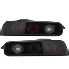 Ronnin - Fits 1994-2001 Acura Integra Replacement Tail Lights Assembly Pair | Black Smoke
