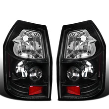 Ronnin - Se adapta a Dodge Magnum 2005-2008 Par de luces traseras de repuesto estilo europeo | Negras