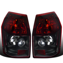 Ronnin - Se adapta a Dodge Magnum 2005-2008 Par de conjunto de luces traseras de repuesto estilo europeo | Rojo