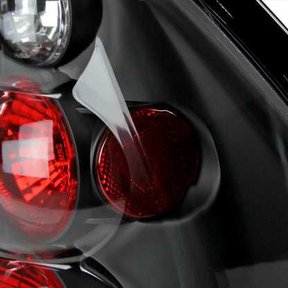 Ronnin - Fits 2004-2007 Chevy Malibu Euro Style Replacement Headlights Assembly Pair | Black