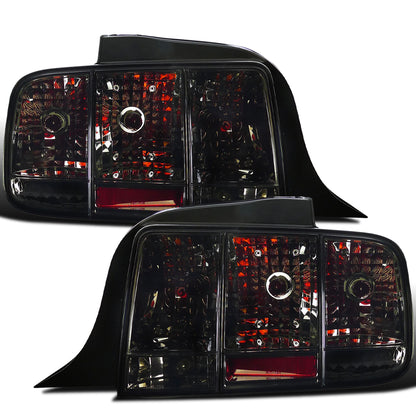 2005-2009 Ford Mustang  Replacement Tail Lights Assembly Pair | Smoke