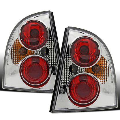 Ronnin - Fits 2001-2005 Volkswagen Passat 4Dr Sedan Euro Style Replacement Tail Lights Assembly Pair | Chrome