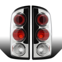 Ronnin - Fits 2002-2006 Dodge Ram 1500 2500 3500 Upgrade Factory Style Replacement Tail Lights Assembly Pair | Chrome