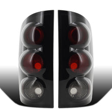 2002-2006 Dodge Ram 1500 2500 3500 Upgrade  Style Replacement Tail Lights Assembly Pair | Black Smoke