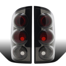2002-2006 Dodge Ram 1500 2500 3500 Upgrade  Style Replacement Tail Lights Assembly Pair | Smoke