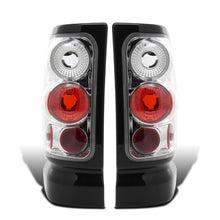 Ronnin - Fits 1994-2002 Dodge Ram 1500 2500 3500 Upgrade Factory Style Replacement Tail Lights Assembly Pair | Chrome