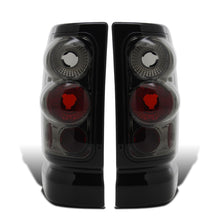 Ronnin - Fits 1994-2002 Dodge Ram 1500 2500 3500 Upgrade Factory Style Replacement Tail Lights Assembly Pair | Smoke
