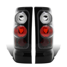 Ronnin - Fits 1994-2002 Dodge Ram 1500 2500 3500 Upgrade Factory Style Replacement Tail Lights Assembly Pair | Black
