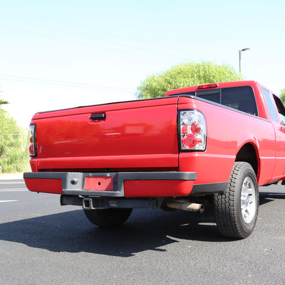 2001-2005 Ford Ranger Euro Style Replacement Tail Lights Assembly Pair | Chrome