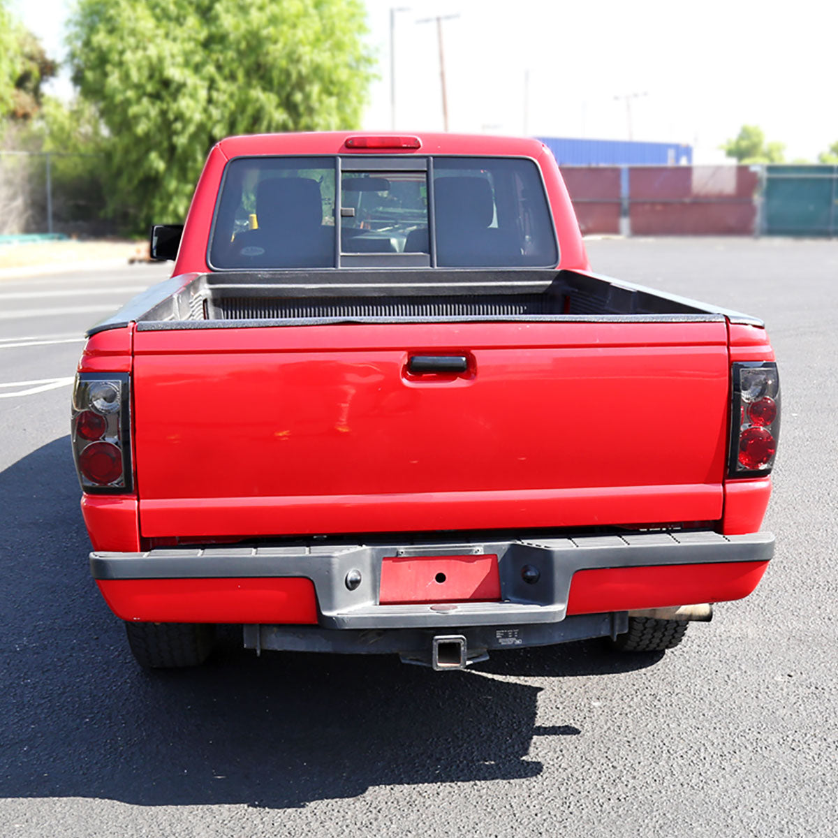 2001-2005 Ford Ranger Euro Style Replacement Tail Lights Assembly Pair | Smoke