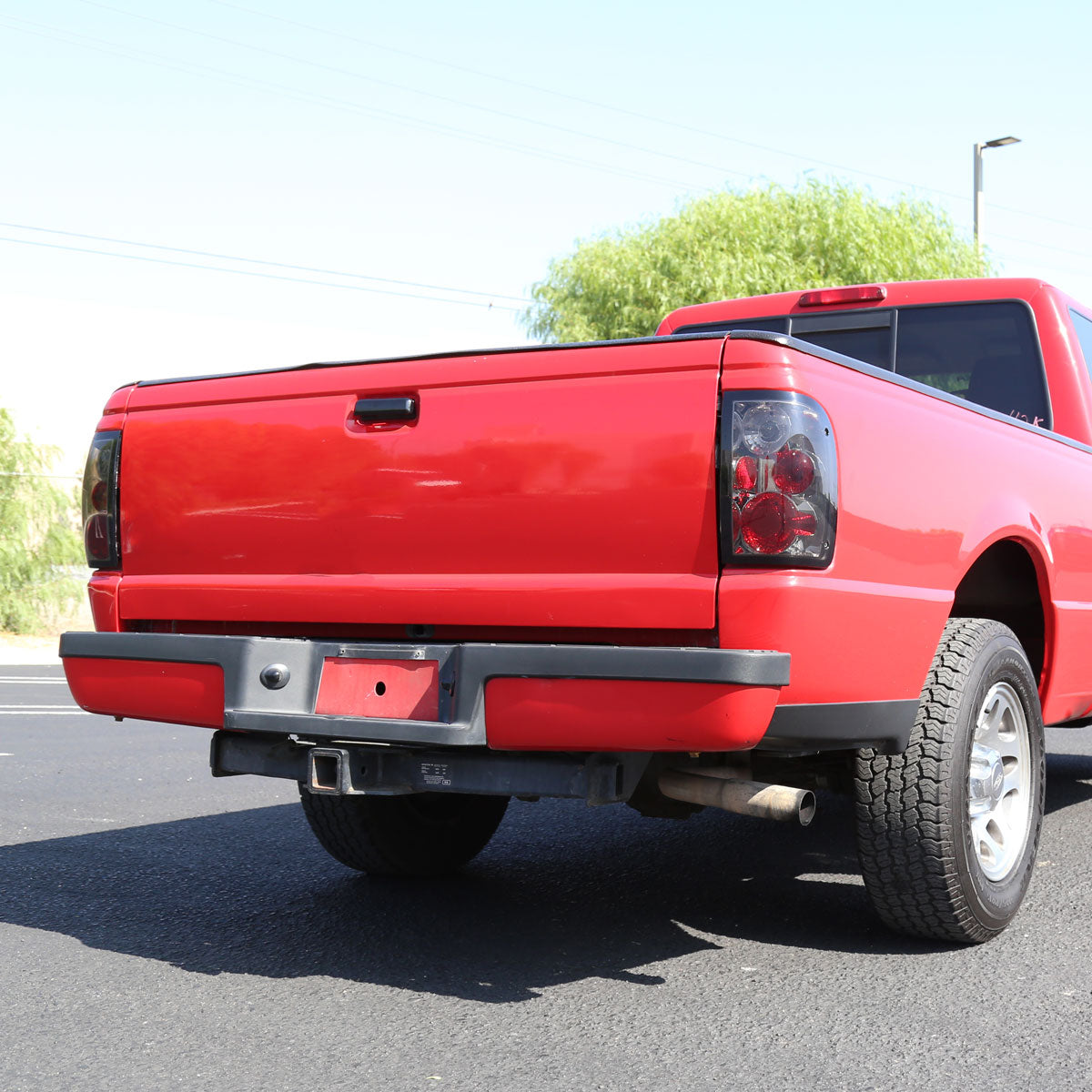 2001-2005 Ford Ranger Euro Style Replacement Tail Lights Assembly Pair | Smoke