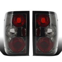 Ronnin - Fits 1993-1997 Ford Ranger Euro Style Replacement Tail Lights Assembly Pair | Smoke