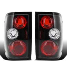 Ronnin - Fits 1993-1997 Ford Ranger Euro Style Replacement Tail Lights Assembly Pair | Black