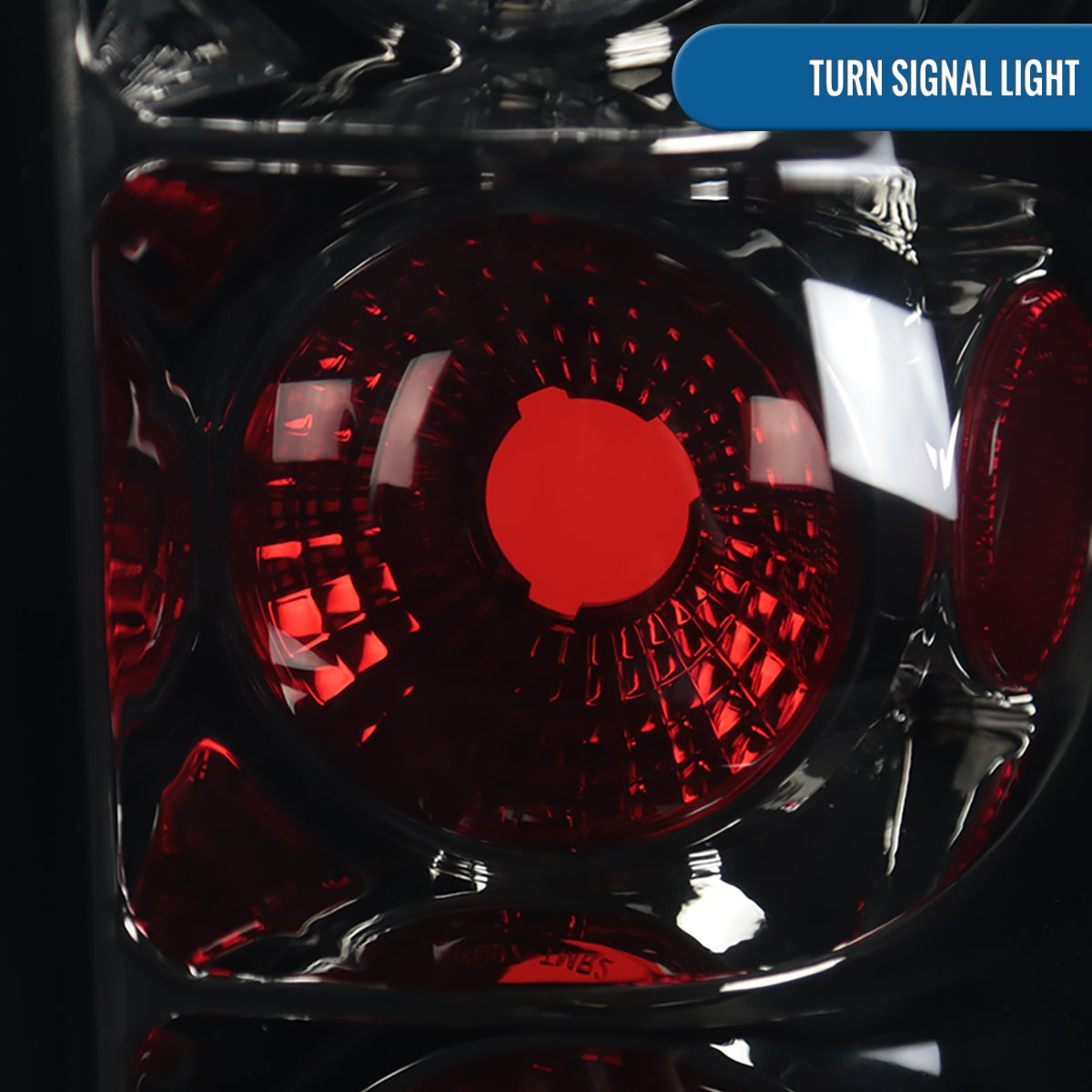 Ronnin -  Fits 2003-2007 Chevy Silverado 1500 HD 2500 HD 3500 Classic Euro Style Replacement Tail Lights Assembly Pair | Smoke