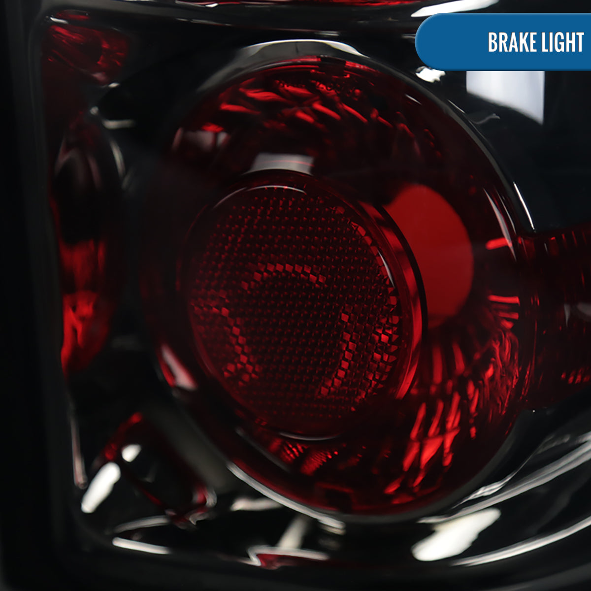 Ronnin -  Fits 2003-2007 Chevy Silverado 1500 HD 2500 HD 3500 Classic Euro Style Replacement Tail Lights Assembly Pair | Smoke