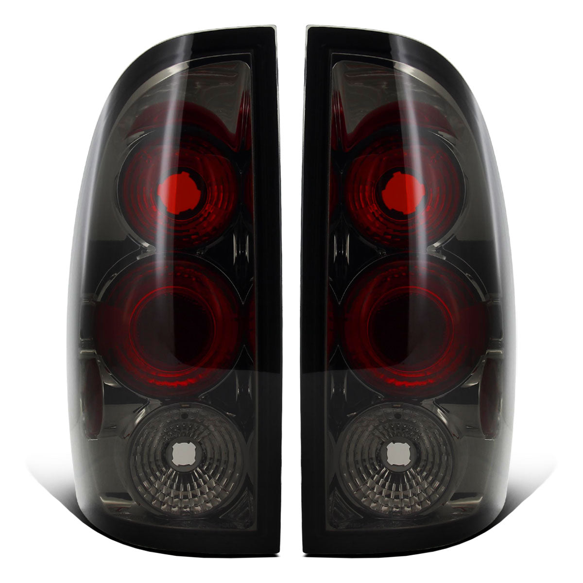 Ronnin - Conjunto de luces traseras de repuesto estilo europeo para Toyota Tacoma 2005-2008 Par | Ahumado