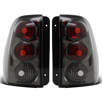 Ronnin - Compatible con Chevy Trailblazer 2002-2009. Par de luces traseras de repuesto | Ahumado
