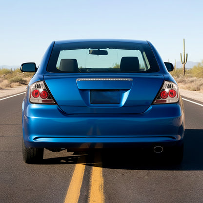 Ronnin - Compatible con Scion tC de 2004-2010 Par de luces traseras de estilo europeo | Cromo