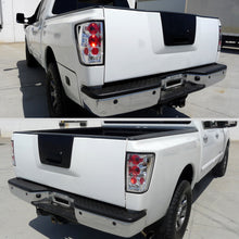 Ronnin - Fits 2004-2015 Nissan Titan Tail Lights Assembly Replacement Pair   | Chrome