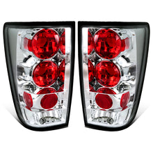 Ronnin - Fits 2004-2015 Nissan Titan Tail Lights Assembly Replacement Pair   | Chrome