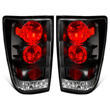 Ronnin - Fits 2004-2015 Nissan Titan Tail Lights Assembly Replacement Pair  | Black