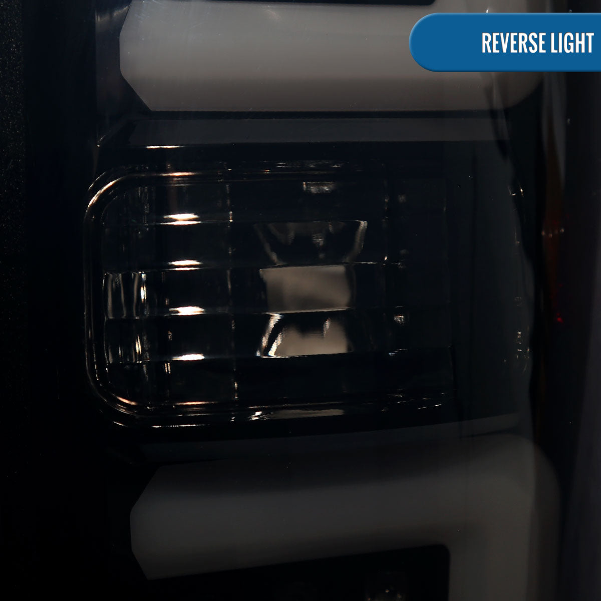 Ronnin - Compatible con Ford F150 de 2009-2014, faros traseros LED de repuesto mejorados con tubo LED, luces de freno y direccionales integradas, par | Negro Ahumado