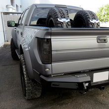 Ronnin - Compatible con Ford F150 2009-2014, Luces traseras LED de repuesto mejoradas con tubo de marcha, freno integrado y direccionales, Par | Ahumado