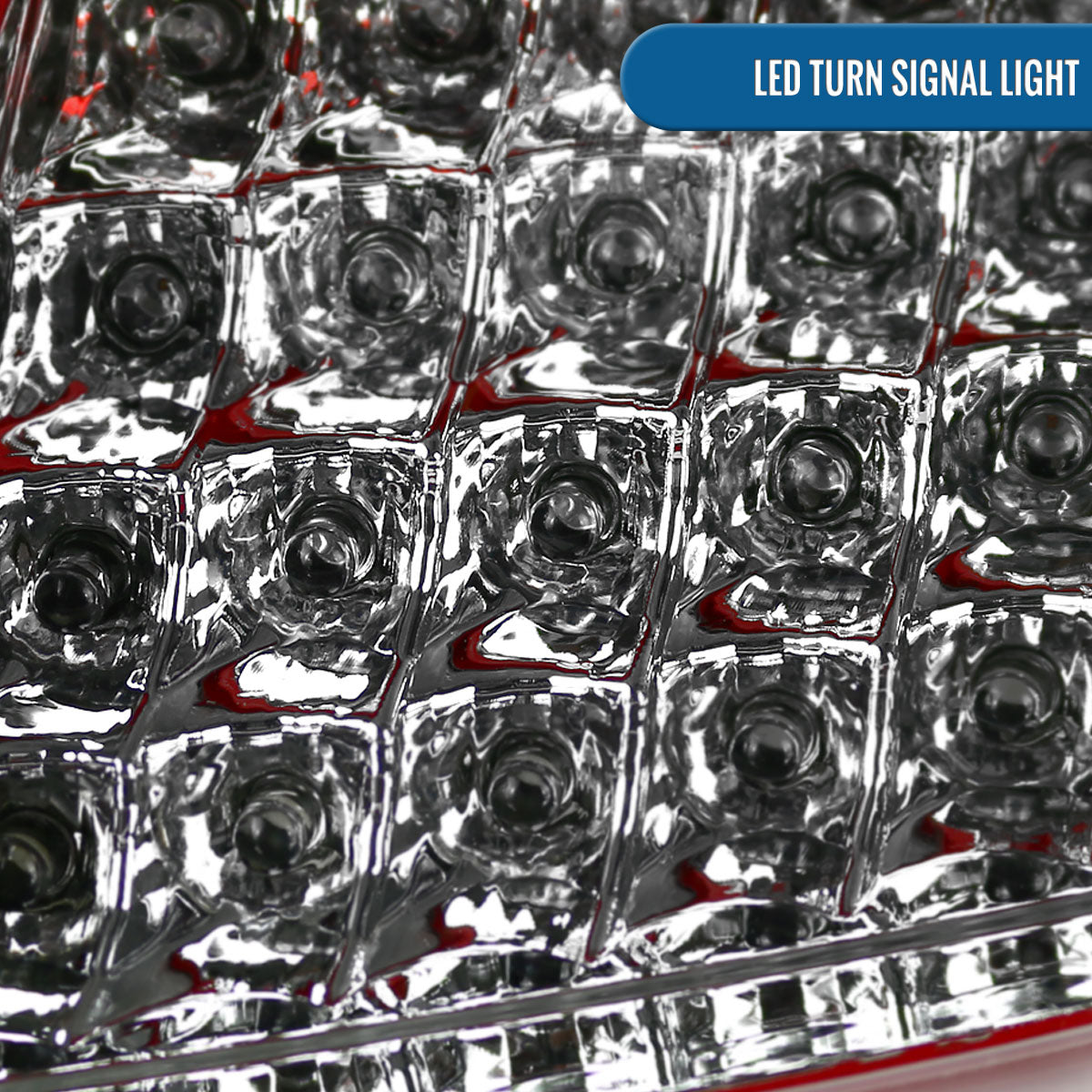 Ronnin - Fits 2005-2008 Porsche 911 997 Carrera Targa 2007-2009 Porsche 911 GT2 GT3 Turbo Upgraded Full LED Tail Lights Replacement Assembly Pair  | Chrome