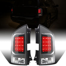 Ronnin - Fits 2005-2015 Nissan Armada LED Integrated Brake and Turn Signals Tail Lights Replacement Assembly Pair | Black