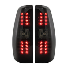 Ronnin - Compatible con Chevy Avalanche 2007-2012 Luces traseras LED integradas de freno y direccionales de repuesto Par | Humo Negro