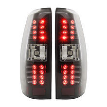 2007-2012 Chevy Avalanche LED Integrated Brake and Turn Signals Tail Lights Replacement Assembly Pair | Black