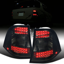 Ronnin - Fits 1998-2005 Mercedes-Benz M-Class W163 US Spec LED Tail Lights Assembly Replacement Pair | Smoke