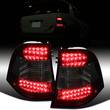 Ronnin - Fits 1998-2005 Mercedes-Benz M-Class W163 US Spec LED Tail Lights Assembly Replacement Pair | Smoky Red