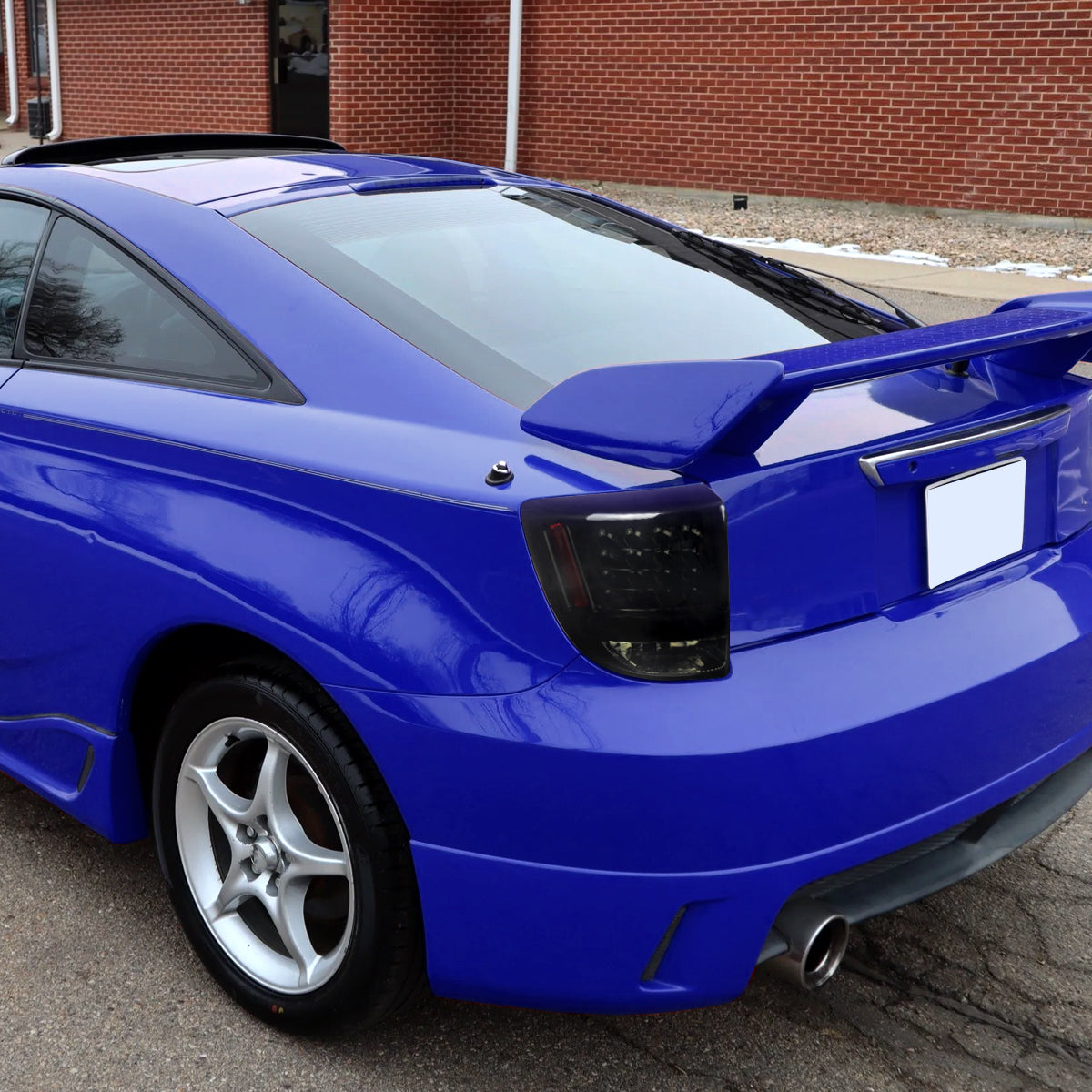 Ronnin - Compatible con Toyota Celica 2000-2005 Luces Traseras de Actualización LED Integradas con Señales de Giro y Luces de Freno Par | Negro Ahumado