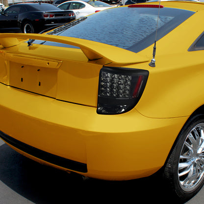 Ronnin - Compatible con Toyota Celica 2000-2005, conjunto de luces traseras mejoradas con señales de giro LED integradas y luces de freno (par) | Ahumado