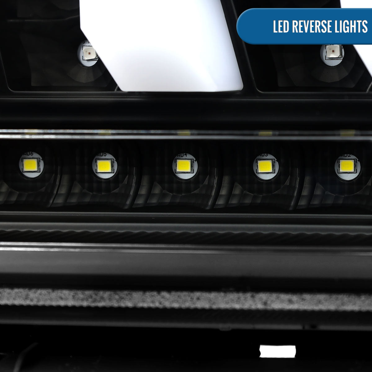 Ronnin - Se adapta a Chevy Camaro 2014-2015 Ensamblaje de luces traseras con intermitentes secuenciales LED completos | Par Negro