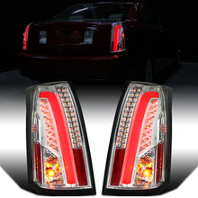 Ronnin - Fits 2003-2007 Cadillac CTS Upgrade Replacement LED Tail Lights Assembly Pair | Chrome