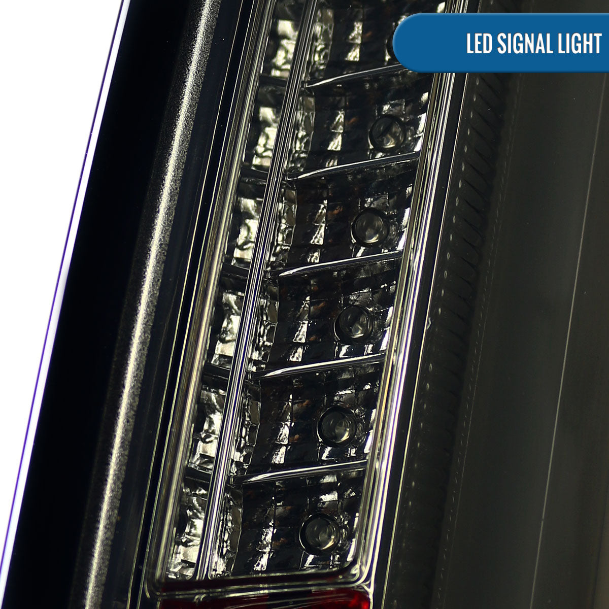 Ronnin - Fits 2003-2007 Cadillac CTS Upgrade Replacement LED Tail Lights Assembly Pair | Smoke