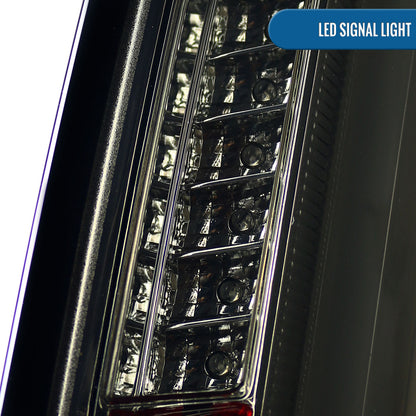 Ronnin - Fits 2003-2007 Cadillac CTS Upgrade Replacement LED Tail Lights Assembly Pair | Smoke