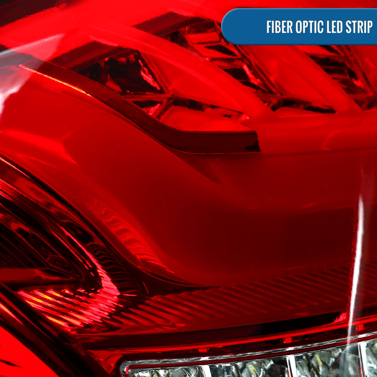 Ronnin - Fits 2003-2007 Cadillac CTS Upgrade Replacement LED Tail Lights Assembly Pair | Red