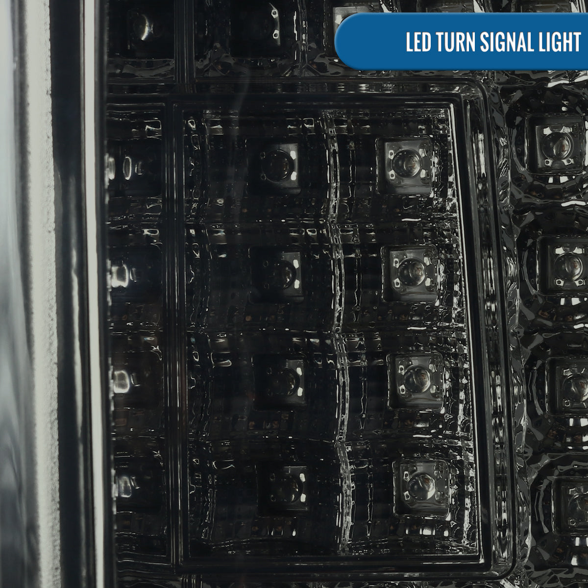 Ronnin - Fits 2000-2006 Chevy Suburban Tahoe GMC Yukon XL Denali Full LED Tail Lights Assembly Pair | Smoke