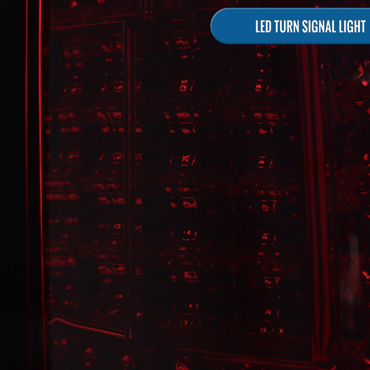 Ronnin - Fits 2000-2006 Chevy Suburban Tahoe GMC Yukon XL Denali Full LED Tail Lights Assembly Pair | Red Smoke