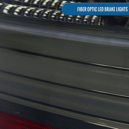 Ronnin - Fits 2001-2003 BMW E39 5 Series 525i 540i 530i LED Brake Tail Lights Upgrade Assembly Pair | Smoke